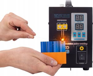 Rosfix ZGRZEWARKA IMPULSOWA DO AKUMULATORÓW OGNIW 737+TAŚMA NIKLOWANA 8X0,15MM 1MB 7