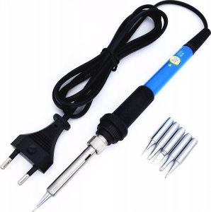 Rosfix ZESTAW LUTOWNICA PRECYZYJNA Z REGULACJĄ 60W GROTY PODSTAWKA ROSFIX PITBULL 4