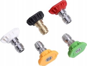 Rosfix ZESTAW 5 DYSZ SZYBKOZŁĄCZKA + LANCA DO MYJKI 1/4 ZAGIETA 30 PIANOWNICA XL 5