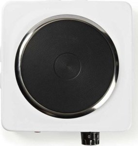 Płyta wolnostojąca Nedis Nedis KAEP150EWT1 płyta kuchenna Biały Blat Płyta uszczelniona 1 stref(y) 2