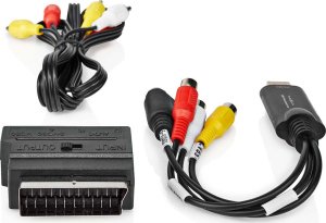 System przekazu sygnału AV Nedis Nedis VGRRU101BK karta do przechwytywania video USB 2.0 2