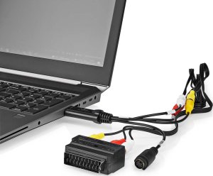 System przekazu sygnału AV Nedis Nedis VGRRU101BK karta do przechwytywania video USB 2.0 5