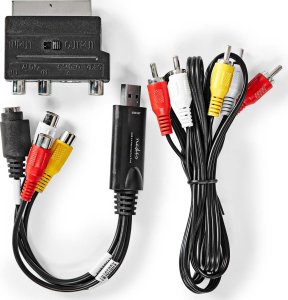 System przekazu sygnału AV Nedis Nedis VGRRU101BK karta do przechwytywania video USB 2.0 6