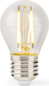 Nedis Nedis LBFE27G452 lampa LED Ciepłe białe 2700 K 4,5 W E27 F 1