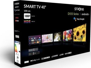 Telewizor Strong Strong SRT 40FD5553 101,6 cm (40") Full HD Smart TV Wi-Fi Czarny 220 cd/m² 9