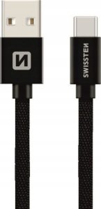 Kabel USB Swissten Swissten 71521101 kabel USB 0,2 m USB A USB C Czarny 1