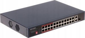 Switch Hikvision Hikvision DS-3E0326P-E/M(C) 24 Port Fast Ethernet Unmanaged POE Switch 1