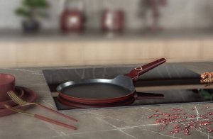 Patelnia Berlinger Haus do naleśników Tytanowa 25cm 4