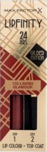 MAX FACTOR MAX FACTOR_Lipfinity Gilded Edition pomadka do ust z balsanen 135 Lavish Glamour 4,2g 1