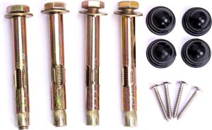 vidaXL Daszek zadaszenie SAGO czarny nad drzwi 80x120 cm 5