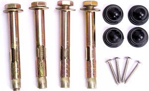 vidaXL Daszek zadaszenie SAGO czarny nad drzwi 80x120 cm 7