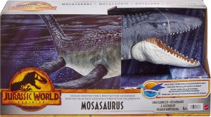 Figurka Mattel Jurassic World - Duży dinozaur Mozazaur 73,5 cm (HNJ57) 2