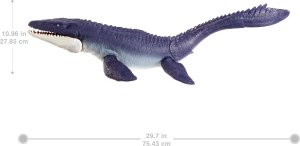 Figurka Mattel Jurassic World - Duży dinozaur Mozazaur 73,5 cm (HNJ57) 3