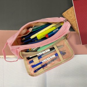 Piórnik Maaleo Piórnik rozkładany podwójny - różowy Maaleo 24519 3