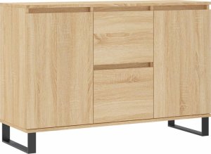 vidaXL Szafka, dąb sonoma, 104x35x70 cm, materiał drewnopochodny 2