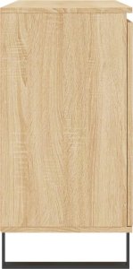 vidaXL Szafka, dąb sonoma, 104x35x70 cm, materiał drewnopochodny 7