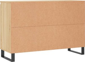 vidaXL Szafka, dąb sonoma, 104x35x70 cm, materiał drewnopochodny 8