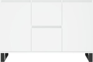 vidaXL Szafka, biała, 104x35x70 cm, materiał drewnopochodny 5