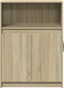 vidaXL Szafka z LED, dąb sonoma, 72x34x100 cm 6