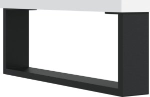 vidaXL Szafka, biała, 90x34x80 cm, materiał drewnopochodny 11