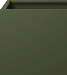 vidaXL Donica ogrodowa, oliwkowozielona, 30x30x30 cm, stalowa 7