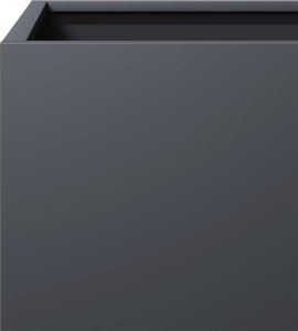 vidaXL Donica ogrodowa, antracytowa, 40x40x40 cm, stalowa 7