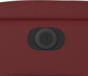 vidaXL Elektryczny fotel rozkładany, winna czerwień, sztuczna skóra 11