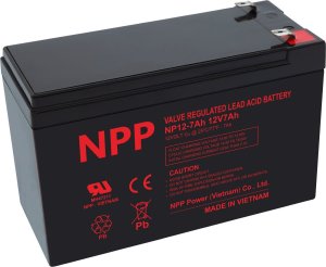 BATTERY 12V 7AH PB NPP 1