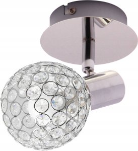 Kinkiet Krislamp Klara KR 322-1W kinkiet lampa ścienna spot 1x40W E14 chrom 1