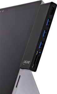 Canyon InLine® MultiHub, Surface Pro 4/5/6, 3-Port USB 3.2 Type-A female, HDMI 4K, Cardreader, black 7