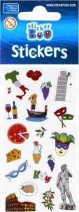 STICKERBOO NAKLEJ EUROPE TRAVEL 66X180 S-BOO PBH 120/1800 2