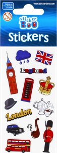 STICKERBOO NAKLEJ EUROPE TRAVEL 66X180 S-BOO PBH 120/1800 3
