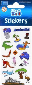 STICKERBOO NAKLEJ WORLD TRAVEL 2 66X180 S-BOO PBH 120/1800 1