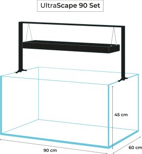 Aquael AQUAEL Zestaw akwariowy UltraScape 90 forest set 7