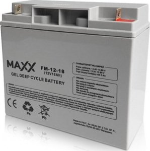 Maxx Akumulator żelowy Maxx 18Ah 12V 2