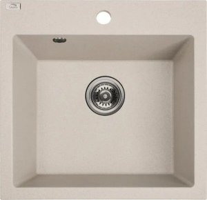Zlewozmywak SBA_410T / LAVEO / ALENA / ZLEWOZMYWAK GRANITOWY BEŻOWY! 1-KOMOROWY 49X49 / 5
