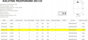 NACZYNIE PRZEPONOWE IBAIONDO  C.O. 8L  // PX.NACZ.C.O.8L 6