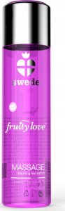 SWEDE_Fruity Love Massage Warming Sensation rozgrzewający żel do masażu Raspberry &amp; Rhubarb 60ml 1