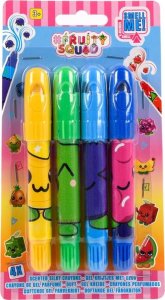 Create it! FRUITYSQUAD pachnące kredki żelowe 4szt FS60373 2