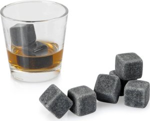 Kamienne kostki lodu do whisky - 9 sztuk + Worek 13