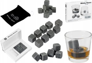 Kamienne kostki lodu do whisky - 9 sztuk + Worek 7