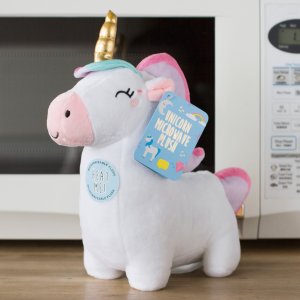 Severin ThumbsUp! Wärmekuscheltier "Unicorn" für die Mikrowelle weiß 1