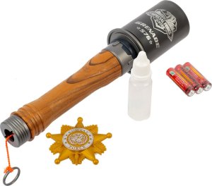 GRANAT RĘCZNY DYMNY  WOJSKOWY ZABAWKOWY NA WODĘ ŚWIATŁO DŹWIĘK 2