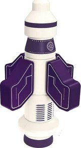 Klocki Magnetyczne Magnetyczna RAKIETA Na magnesy 5