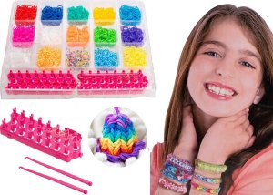 GUMKI DO ROBIENIA BRANSOLETEK LOOM BANDS 4200 szt 1