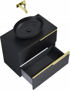 RE010804047160 / ELITA / SOHO / SZAFKA 80 2S BLACK MATT PDW / 168743 / 2