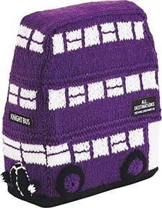 Thumbs Up ThumbsUp! Harry Potter Strick-Set Türstopper Bus       lila 1
