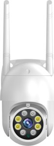 Kamera IP Kamera zewnętrzna TUYA OBROTOWA Full HD HUXGO HXA210P 1