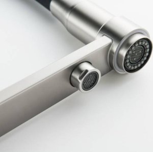 Bateria kuchenna Blue Water Blue Water Tusar Stal Trójdrożna bateria kuchenna z elastyczną wyjmowaną wylewką 2