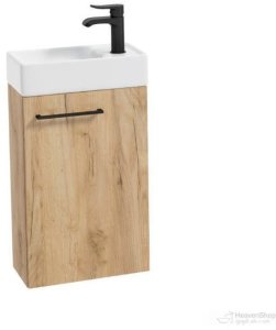 207-D-05017+1430 KOMPLET GAMA SMARTY 50 1D DĄB CRAFT ZŁOTY 50X60X23 (SZAFKA+UMYWALKA) // DEF.207-D-05017+1430 1